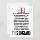 Dit Engeland Briefkaart (Voorkant / Achterkant)