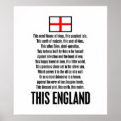 Dit Engeland Poster (Voorkant)