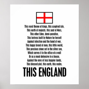 Dit Engeland Poster