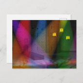 Dit fantastische podium van het Briefkaart van de  (Voorkant / Achterkant)