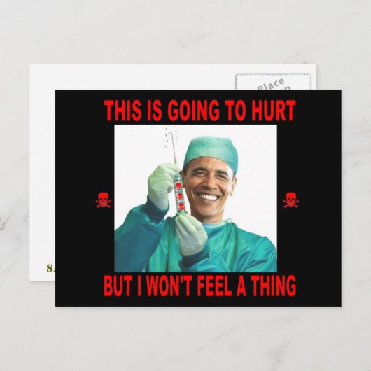 DIT GAAT PIJN DOEN, JIJ NIET MIJ. BRIEFKAART (Voorkant / Achterkant)