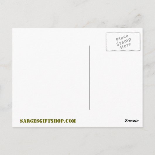 DIT GAAT PIJN DOEN, JIJ NIET MIJ. BRIEFKAART (Achterkant)