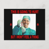 DIT GAAT PIJN DOEN, JIJ NIET MIJ. BRIEFKAART (Voorkant)