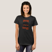 Dit gebeurt wanneer nerds buiten geocaching gaan t-shirt (Voorkant volledig)