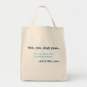 Dit geldt eveneens voor tote bag (Voorkant)