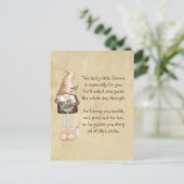 Dit gelukkige kleine Gnome Succes & Gezondheid Briefkaart (Staand voorkant)