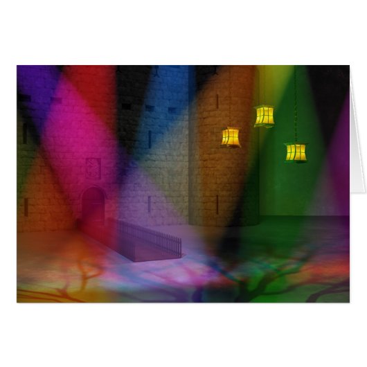 Dit geweldige podium van de dessenkaart (Voorkant Horizontaal)