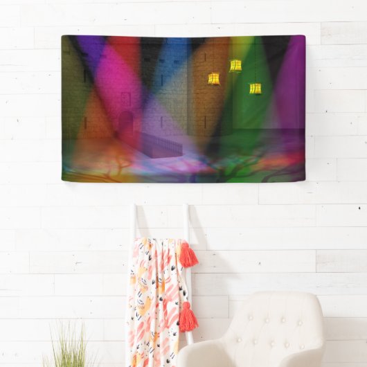 Dit geweldige podium van de Fools Banner (Insitu)