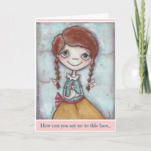 Dit gezicht - Birthday Kaart