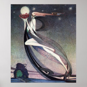 Dit goede vliegveld van Kay Nielsen Poster