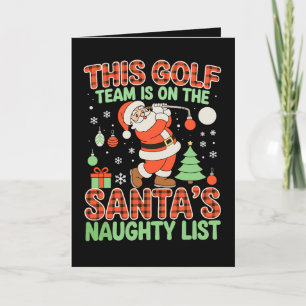 Dit golftem is op de stoute lijst van Sinterklaas Kaart