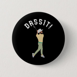 Dit! Grappige Golfer Manolo Grappig Golf Cadeau Vo Ronde Button 5,7 Cm