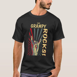 Dit grijze Rocks  Retro concert 70S 80S Fu T-shirt