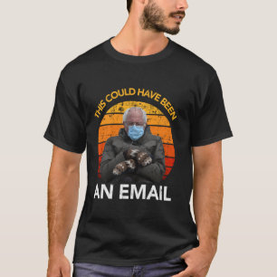 Dit had een e-mail kunnen zijn van Bernie Sanders T-shirt