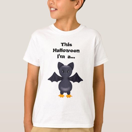 Dit Halloween ben ik een BBT Funny Kinder T-shirt (Voorkant)
