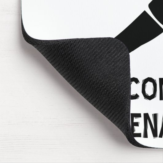 Dit (hammer) is geen hulpmiddel voor computeronder muismat (Hoek)