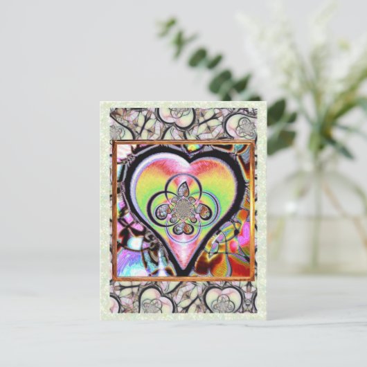 Dit hart van mij, briefkaart (Staand voorkant)