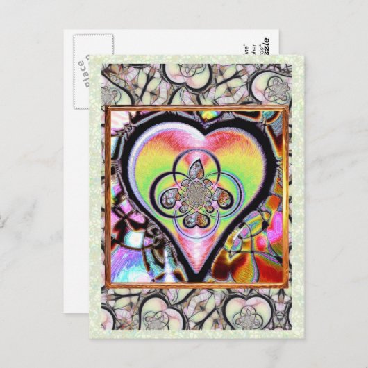 Dit hart van mij, briefkaart (Voorkant / Achterkant)