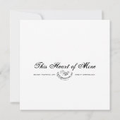 Dit hart van mij - Mini Print (Achterkant)