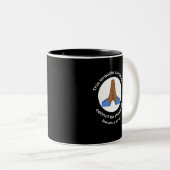 Dit Hebreeuwse Israëlitische Ontwakende Grafisch O Tweekleurige Koffiemok (Voorkant rechts)