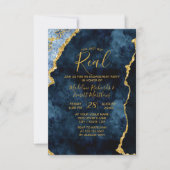 Dit heeft net echte uitnodigingen voor verlovingsf (Voorkant)