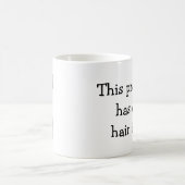 Dit heeft waarschijnlijk hondenhaar erin - koffie- koffiemok (Center)