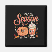 Dit Het leuke seizoen Pompoen Spice Fun Herfst Vib Magneet (Voorkant)