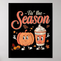 Dit Het leuke seizoen Pompoen Spice Fun Herfst Vib