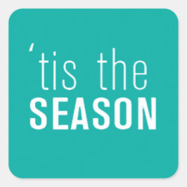 Dit Het Seizoen Feestdagen Envelope Sealer Sticker