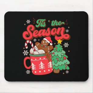 Dit het seizoen Hot Cacao Gingerbread Cookie Chris Muismat