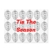 Dit Het Seizoen Kerst Briefkaart