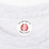 Dit hoort bij - kleurrijke kledinglabels labels (Aangebracht)