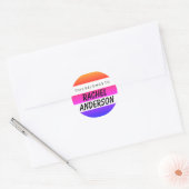 Dit hoort tot de ronde Sticker (Envelop)