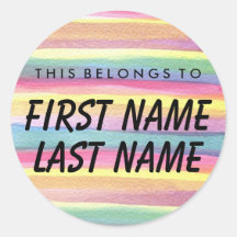 Dit hoort tot de ronde Sticker