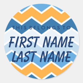 Dit hoort tot de ronde Sticker