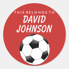 Dit hoort tot de Sticker - Voetbal