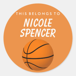 Dit hoort tot Sticker - Basketball