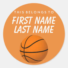 Dit hoort tot Sticker - Basketball