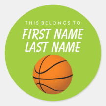 Dit hoort tot Sticker - Basketball