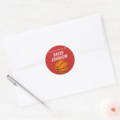 Dit hoort tot Sticker - Basketball (Envelop)