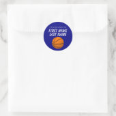Dit hoort tot Sticker - Basketball (Tas)