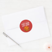 Dit hoort tot Sticker - Basketball (Envelop)