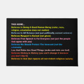 Dit Huis gelooft Deurmat (Voorkant)