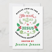 Dit Huis gelooft in Jezus Kaart (Voorkant)