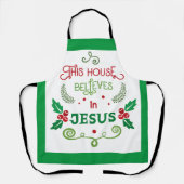 Dit Huis gelooft in Jezus Schort (Voorkant)