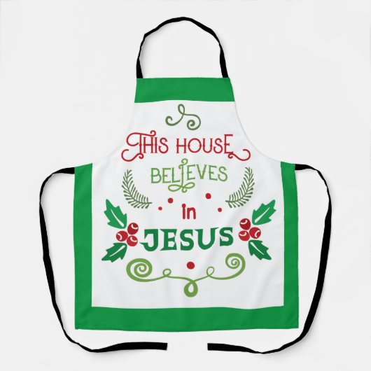 Dit Huis gelooft in Jezus Schort (Voorkant)