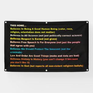 Dit Huis gelooft Spandoek