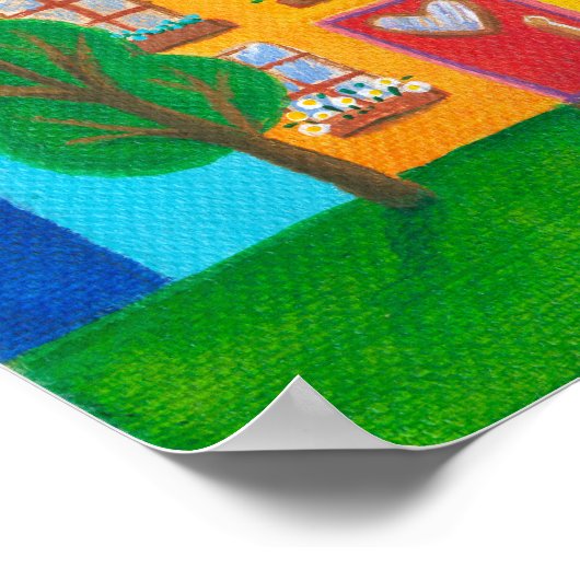 Dit Huis III afdrukken Poster (Hoek)