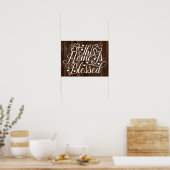 Dit Huis Is Gezegend Poster (Keuken)