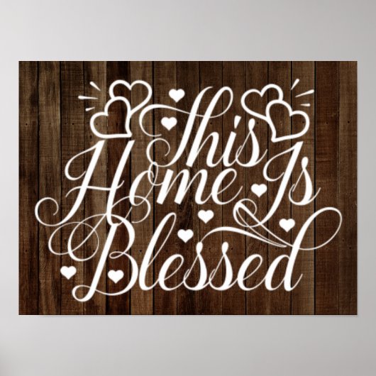 Dit Huis Is Gezegend Poster (Voorkant)